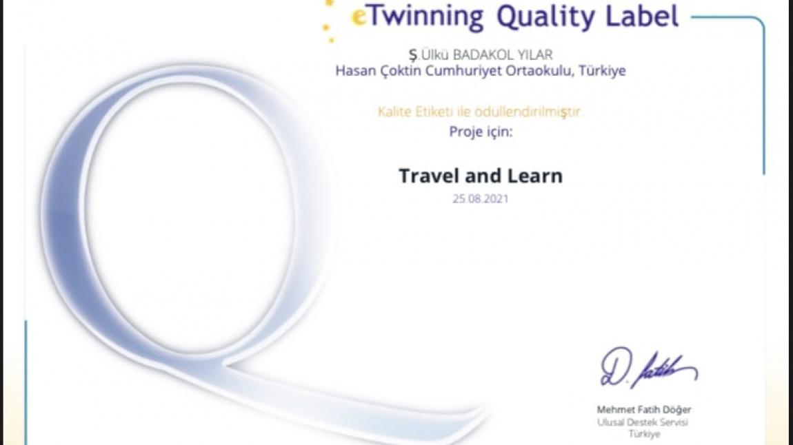 Travel and Learn E-twinning Projesi